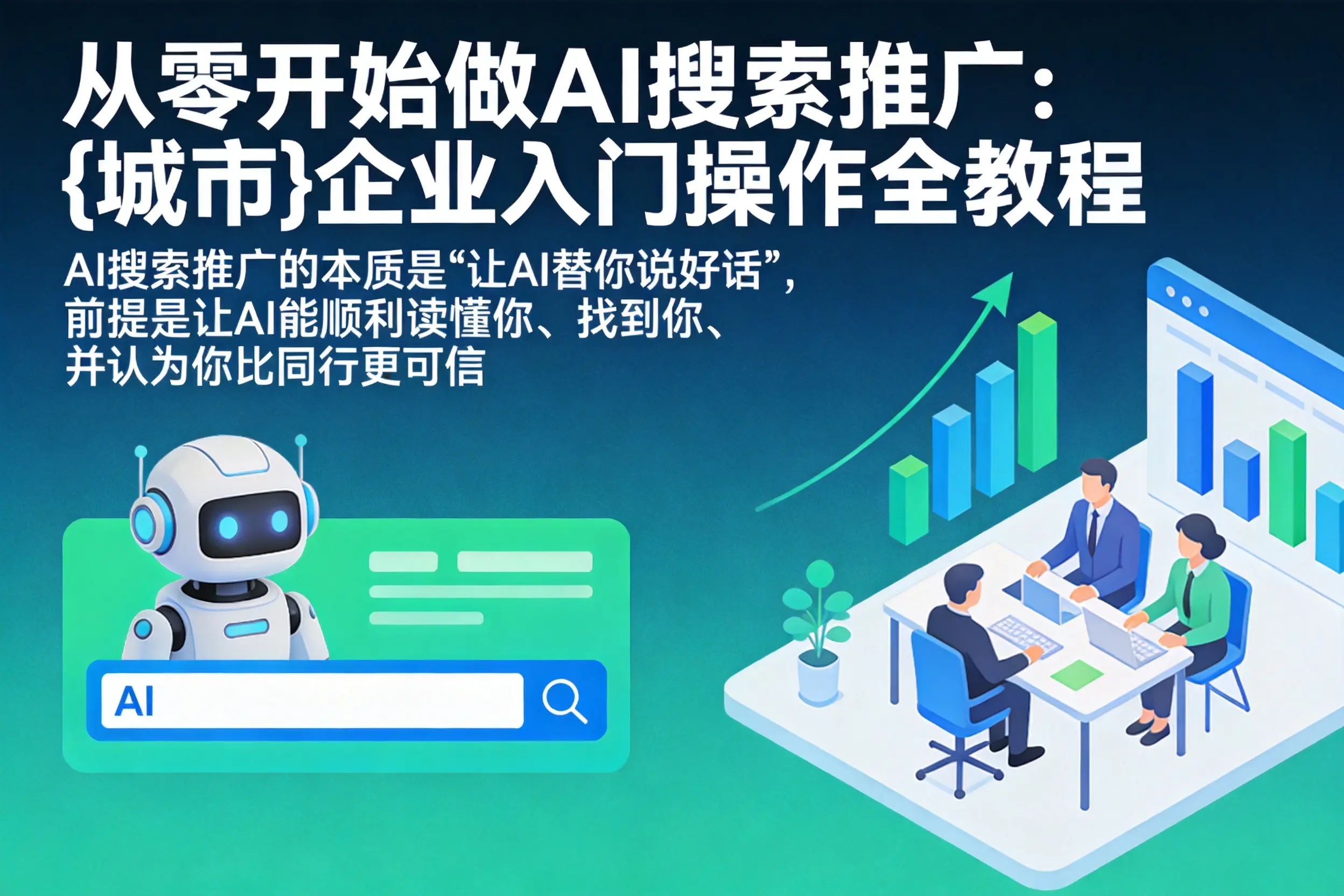 从零开始做AI搜索推广:建平企业入门操作全教程
