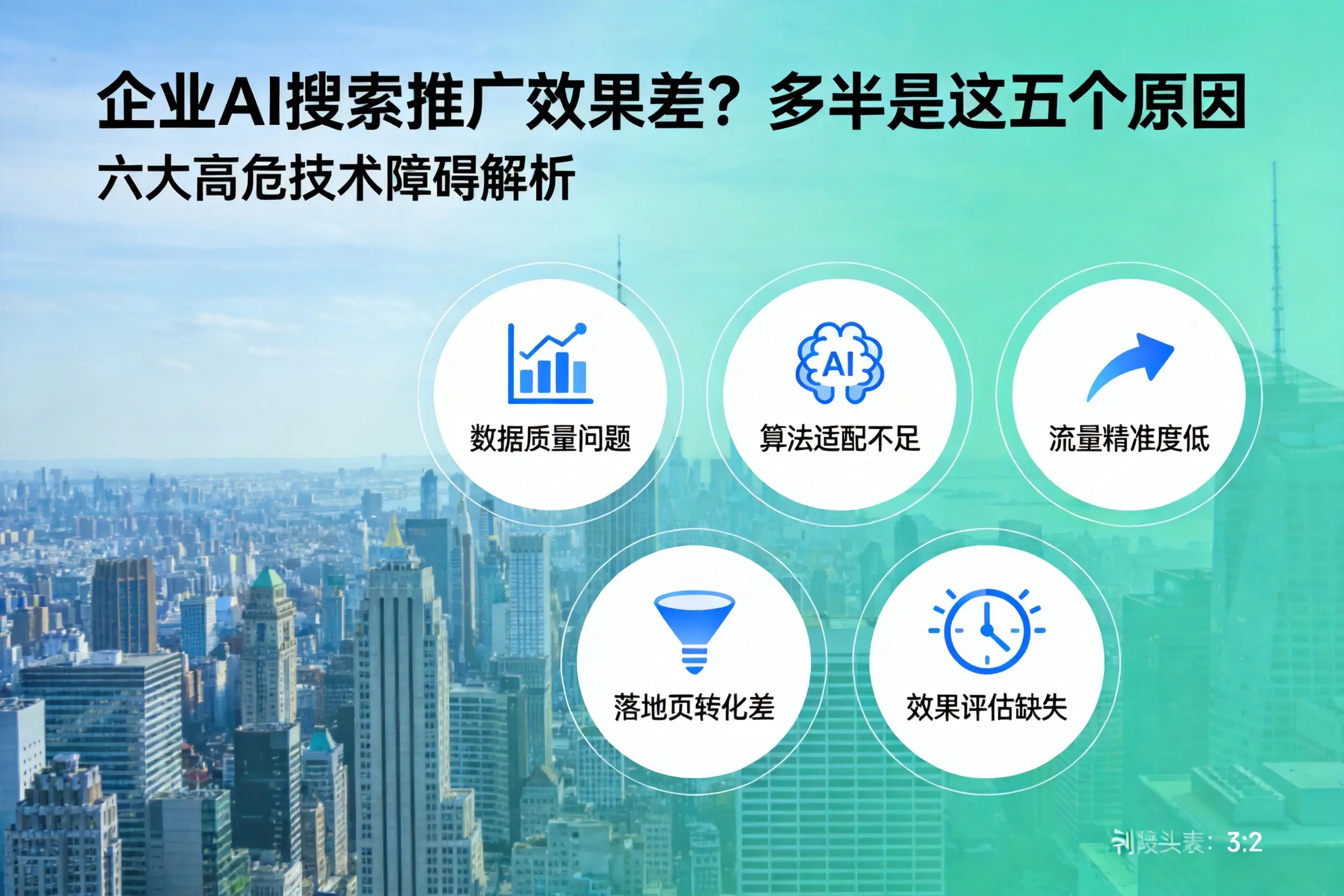建平企业AI搜索推广效果差?多半是这五个原因