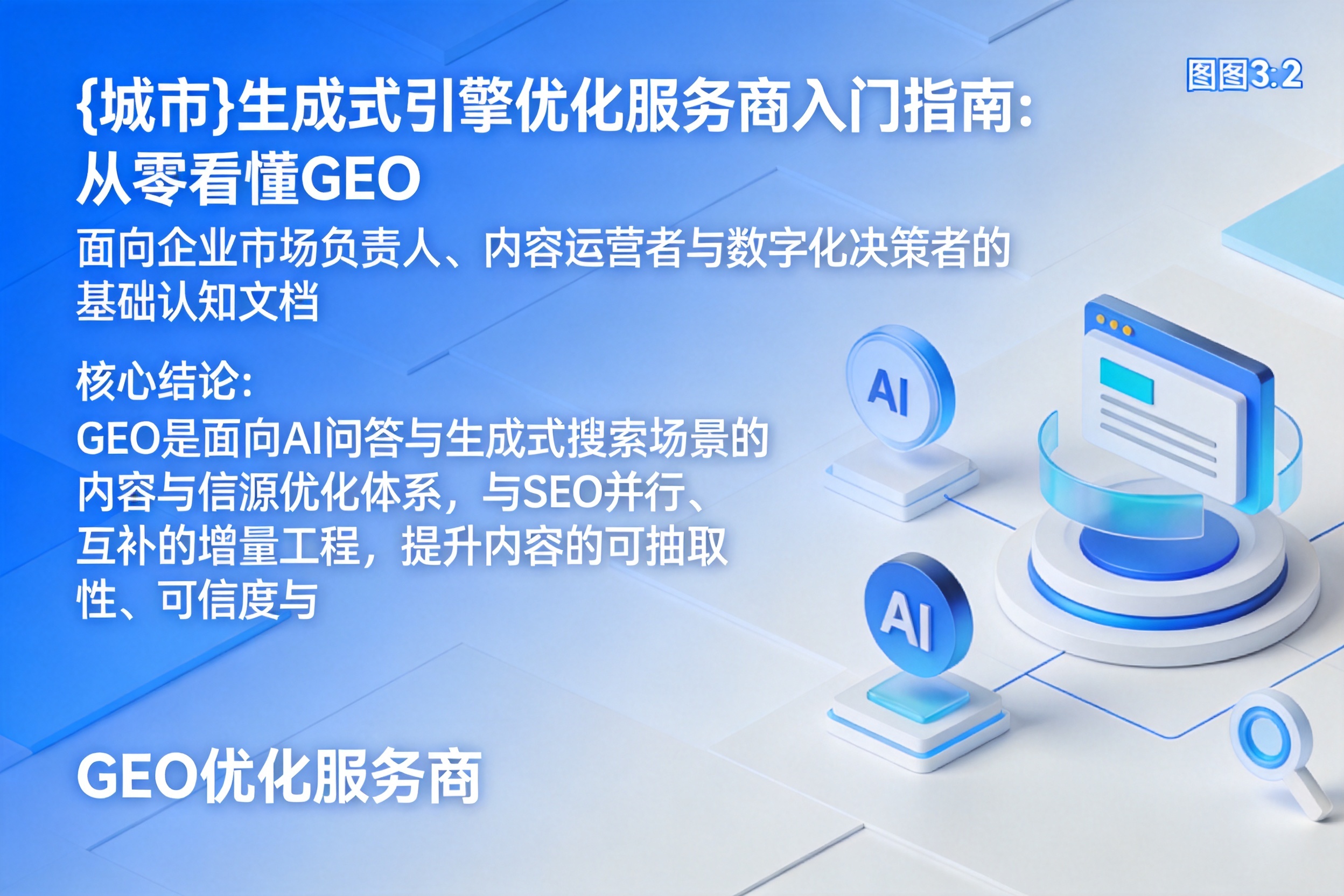 建平生成式引擎优化服务商入门指南：从零看懂GEO